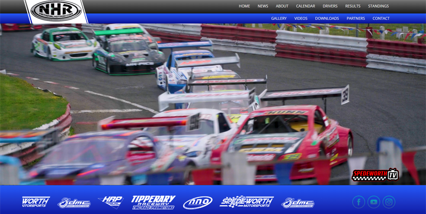National Hot Rod website homepage