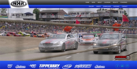 National Hot Rod homepage screenshot