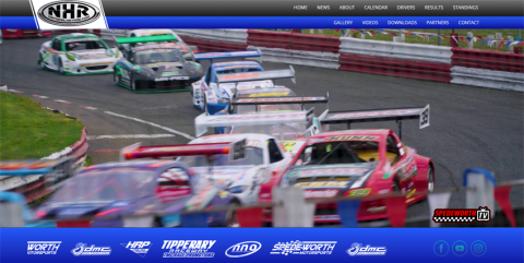 National Hot Rod website homepage